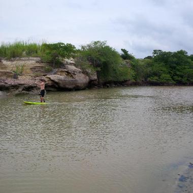 Paddle Boards are available and the river is right next to the property. 