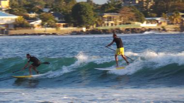 Surf & Stand up Paddle lessons at Tamarin Bay