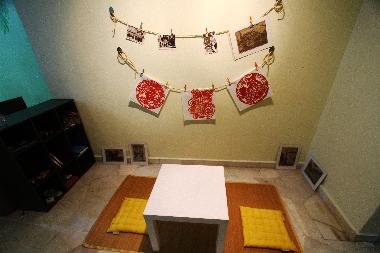 Games and chit-chat corner