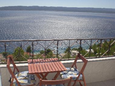 Blue apartman Villa Luxor 2+1 balcony view
