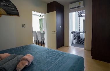 Suite room and bathroom