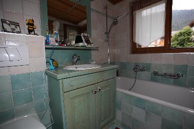Bathroom 2 - Shower and bath 