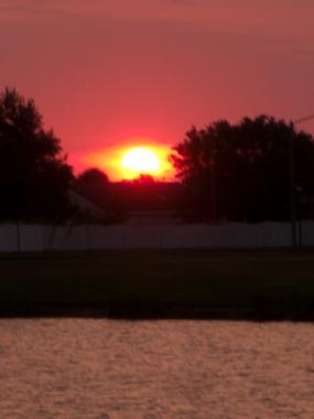 Sun set