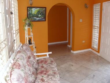 separate entrance to one set of  bedrooms