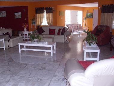 spacious lounge area