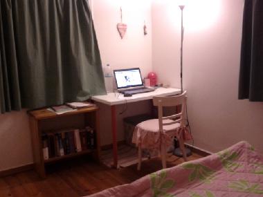 The office par of the  attic..