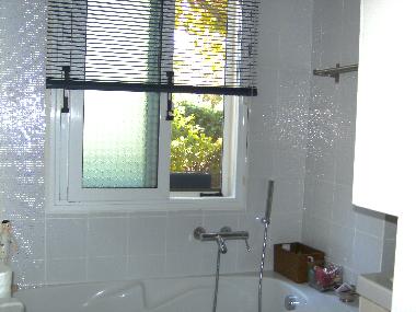 Bath with separate shower