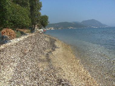 only 150 m from your house, typical greek beach.