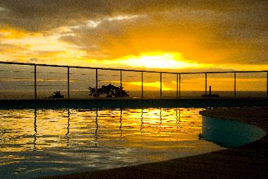 Amanhecer na Piscina