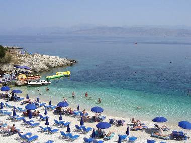 Kassiopi  main beach