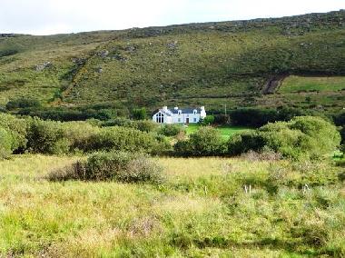 Spunkane Hill, view from the valey