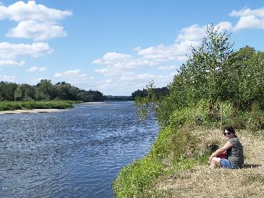 at the Bug river - 300m from the house