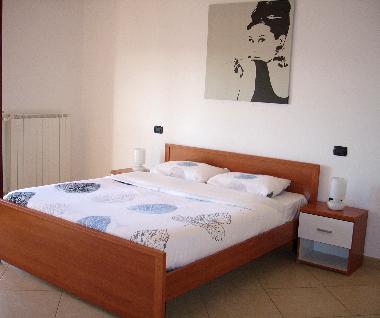 Double bedroom in holiday apartment Marconia, Basilicata.