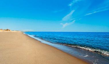 Beautiful clear water Ionian see nearby the holiday apartment in Marconia, (Southern Italy)