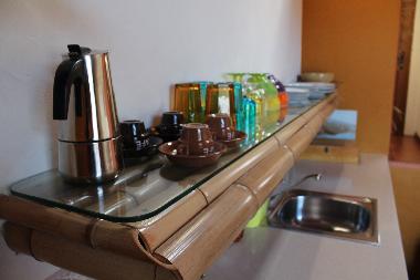 Even the kitchen is from Bamboo