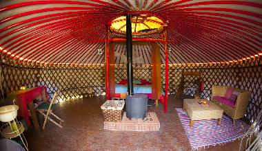 the yurt additional to retn for older kids or guests