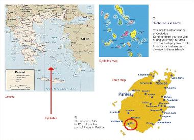 Holiday House in Aliki (Kyklades) or holiday homes and vacation rentals