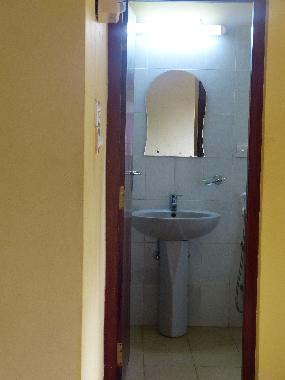 Bungalow Badezimmer Dusche und WC