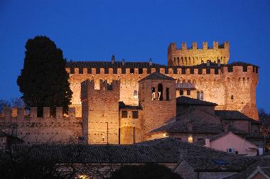 surrounding area: Gradara fortress
