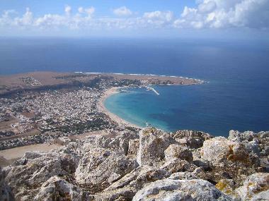 San Vito view from Monaco mountain