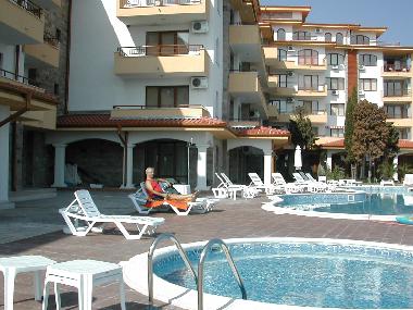 Pool and Lounging Area