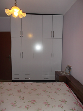large wardrobe in the bedroom