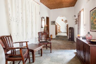 part of the living room towards the kitchen