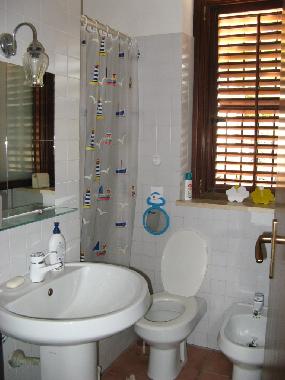 Bath room with shower