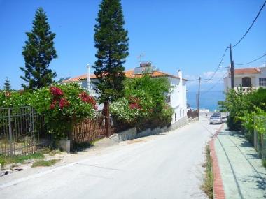 Main street and entrance
