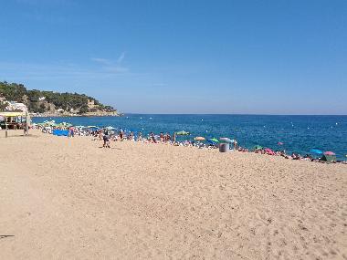 Beach  (only 1-walking-minute from the apartment)