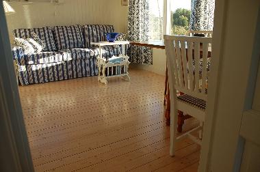 Bed sofa (folds out to a double bed for two people, 160x200 cm)