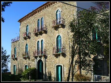 The face of the house