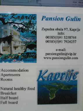 Holiday Apartment in Kaprije island /ideal for Families-Groups (Sibensko-Kninska) or holiday homes and vacation rentals