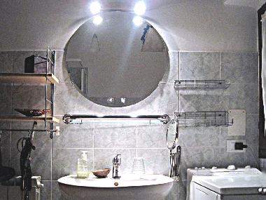 Bathroom with  washing machine