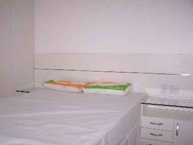 first of the 2 bedrooms