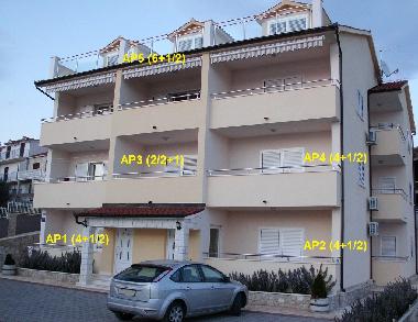 apartments layout positions