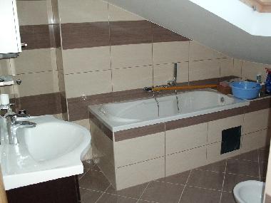 AP5 bathroom with bath tub
