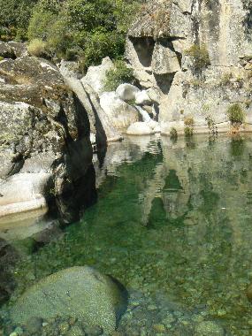 esmerlad swiming pools (named by Paul Livingstone) you have to walk for at least one hour to find th