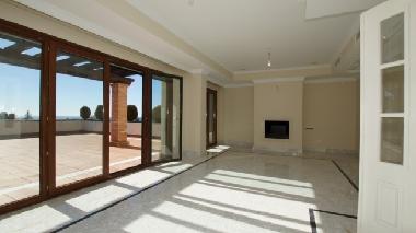 Living room with or without furniture