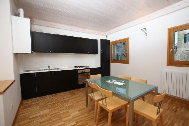 kitchen, dining room