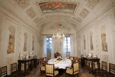 The dining room