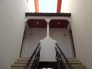 Independent entrance of the house (on the right)