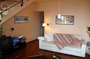 The folding sofa is very comfortable and opens to a queen size bed