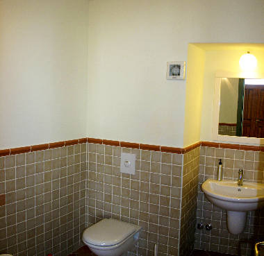 The powder roomon ground floor