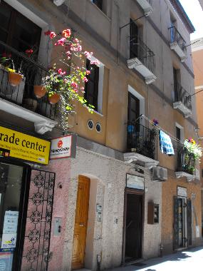 the outside: the street