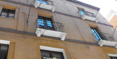 the outside: the bedrooms