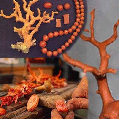 Sciacca - Coral handicraft (lavorato a mano)