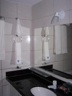 one of two bathrooms