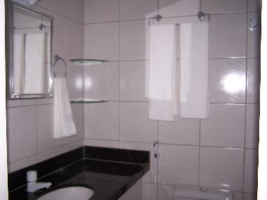 one of two bathrooms
