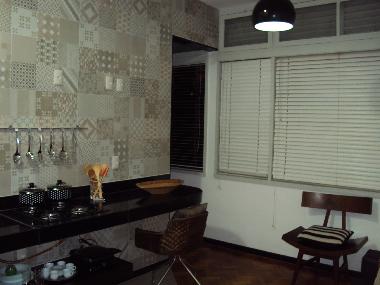 Integrated Living Room and Kitchen